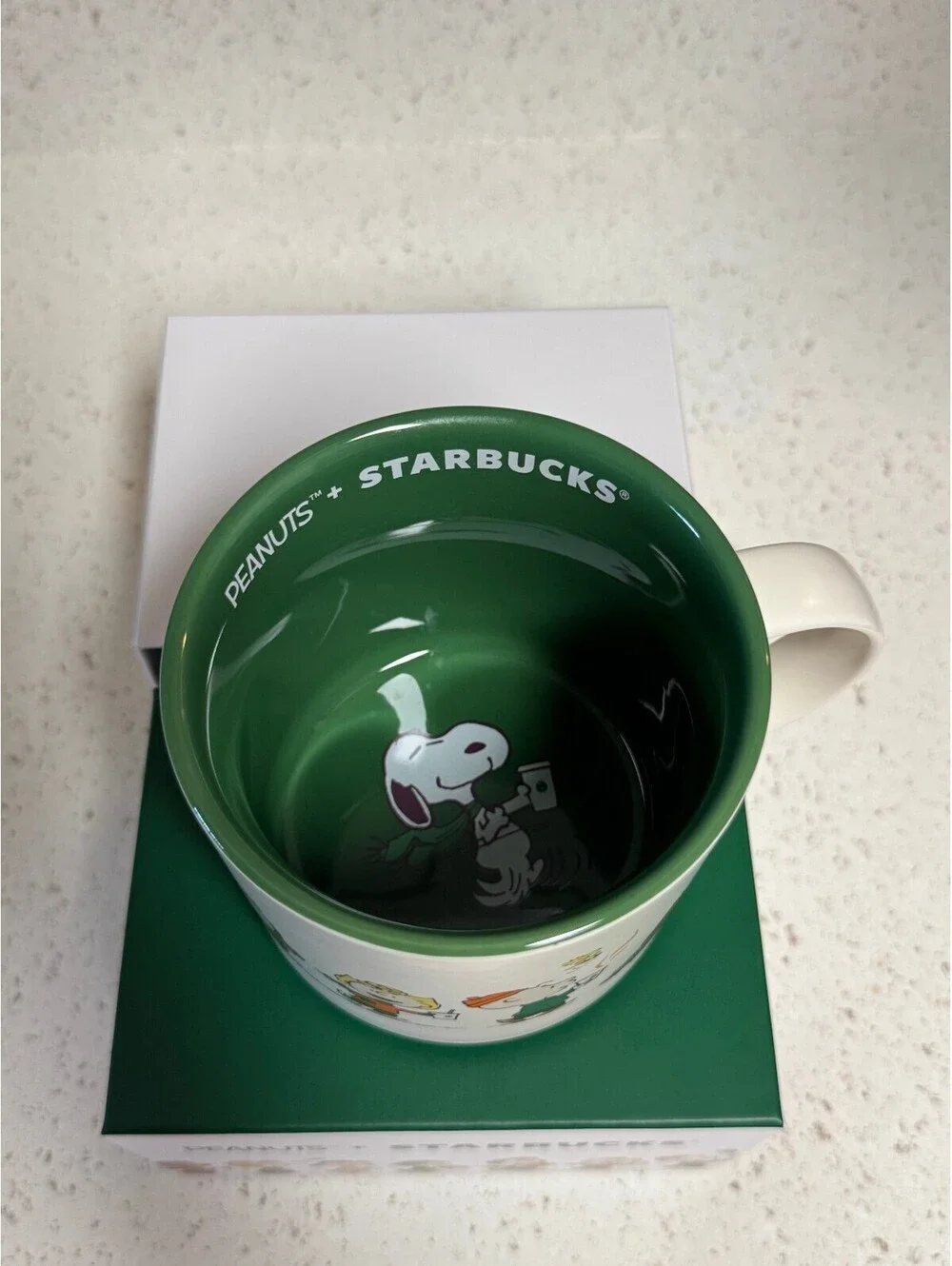 Starbucks x Peanuts Snoopy 14-ounce Ceramic Mug AUTHENTIC SHIPS NOW